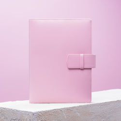 A5 Leather Diary 2023 Without Ring Binder Mechanism, ANTORINI Gritti Pink, Refillable-ANTORINI®