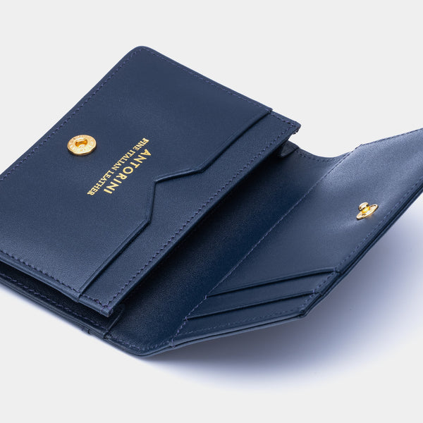 Credit and Business Card Holder in Navy-ANTORINI®