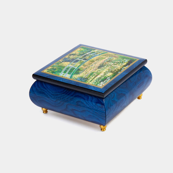 Music Jewellery Box with Motive of " The Water Lily Pond"-ANTORINI®