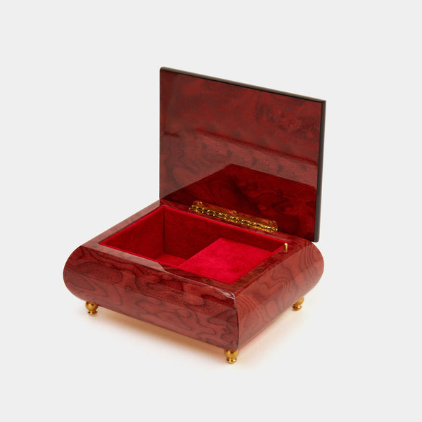 Music Jewellery Box with Motive of "Hummingbirds with Fuchsia"-ANTORINI®