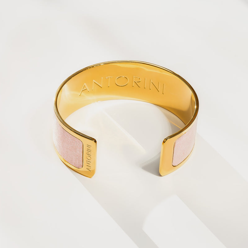 Cuff Bracelet, Gold-ANTORINI®