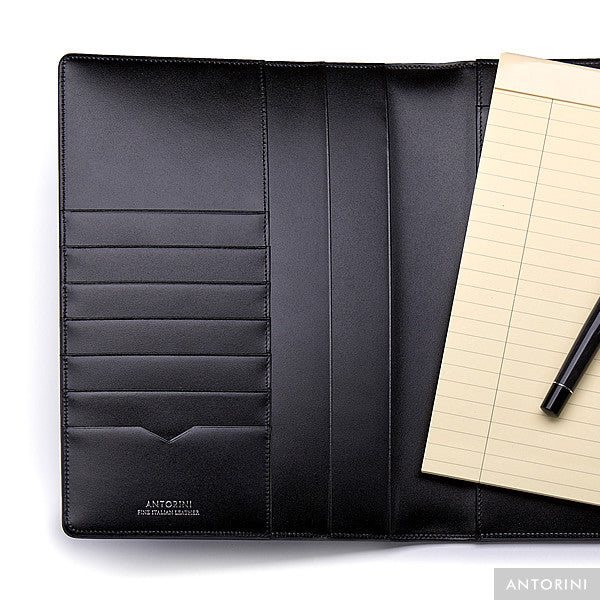 Multifunctional Leather A5 Journal/Diary and Note Pad in Satin-ANTORINI®
