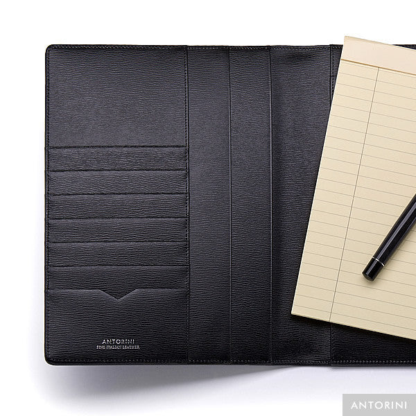 Leather A5 Padfolio in Terre with Note Pad-ANTORINI®