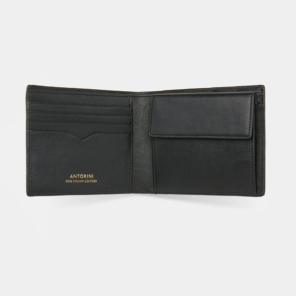 Men´s Wallet ANTORINI Excellence in Black Genuine Crocodile Leather-ANTORINI®