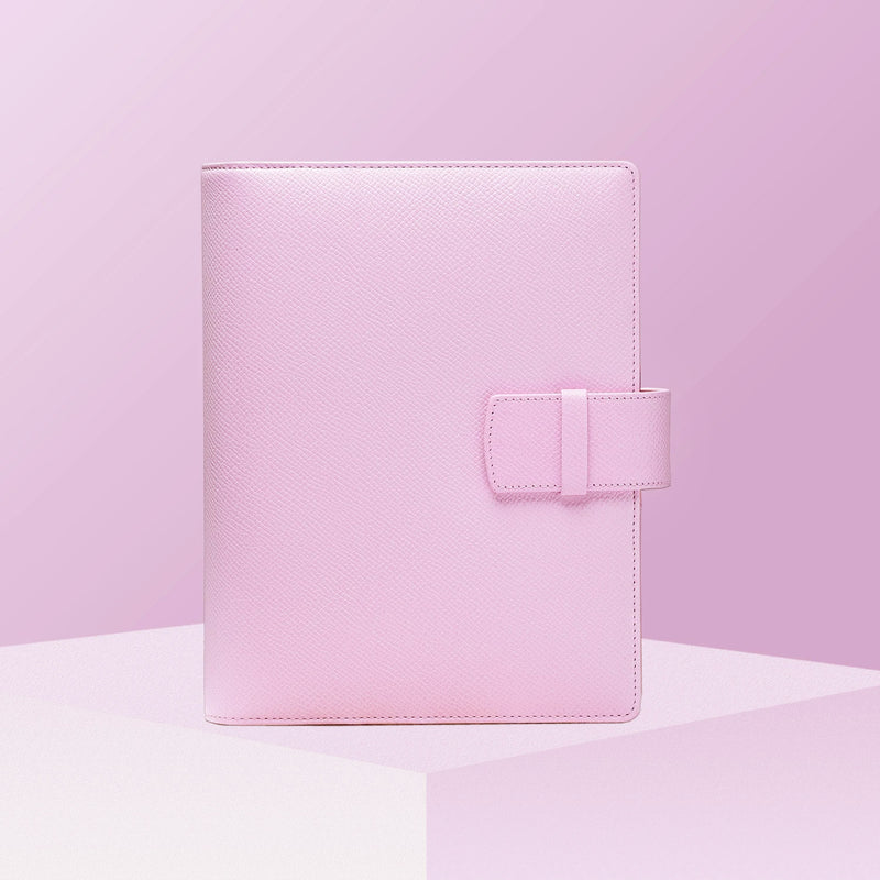 Leather A6 Agenda 2023 in Pink Gritti Leather-ANTORINI®
