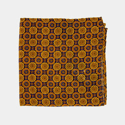 Vintage Pocket Square in Yellow-ANTORINI®