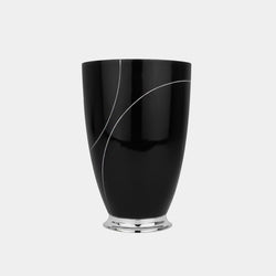 Porcelain Vase with Silver Base, silver 925/1000, 135 g-ANTORINI®