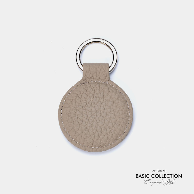 Copy of Leather Keyring, Grey - Corporate Collection-ANTORINI®