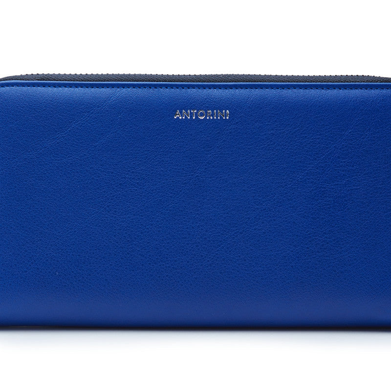Luxurious Ladies ANTORINI City Wallet in Blue-ANTORINI®