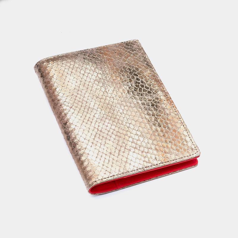 2023 Pocket Diary or Refillable Notebook, A7, Gold-ANTORINI®