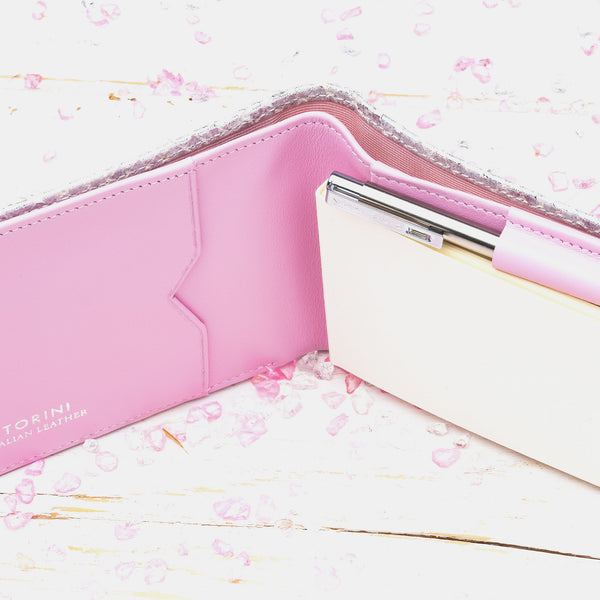 Pocket Memo Pad in Silver and Lilac-ANTORINI®