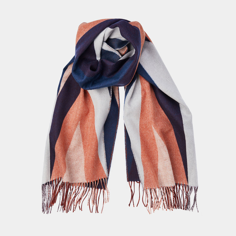 Cashmere Tricolor Scarf ANTORINI-ANTORINI®