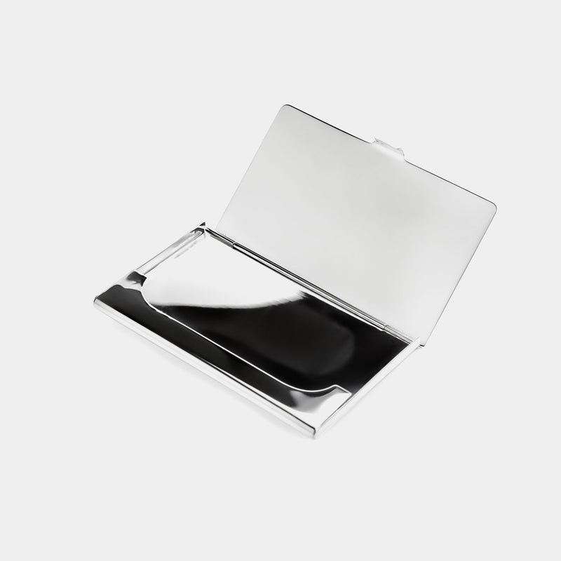 business card sleeve holder Silver-Plated Business Card Holder – ANTORINI®