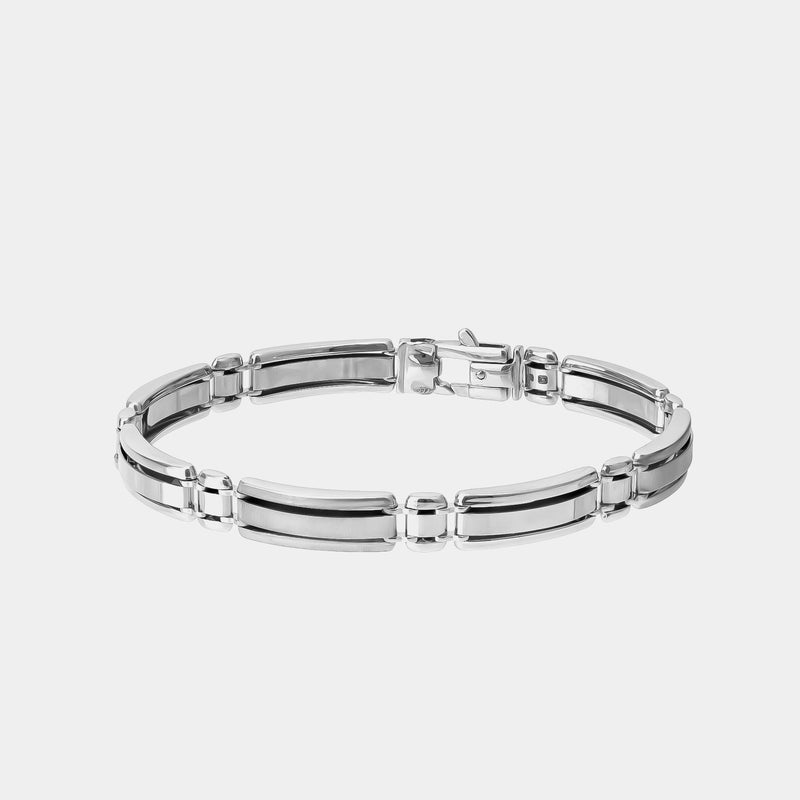 Men’s Silver Bracelet, Silver 925/1000, 12 g-ANTORINI®