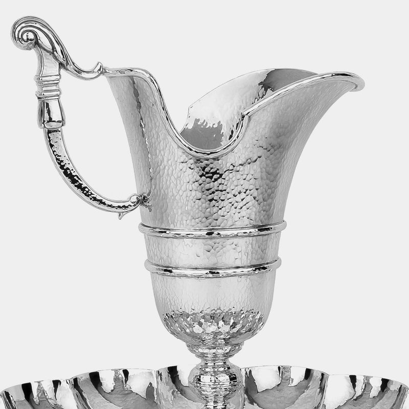 Silver Pitcher Antico with Tray, Silver 925/1000, 2200 g-ANTORINI®