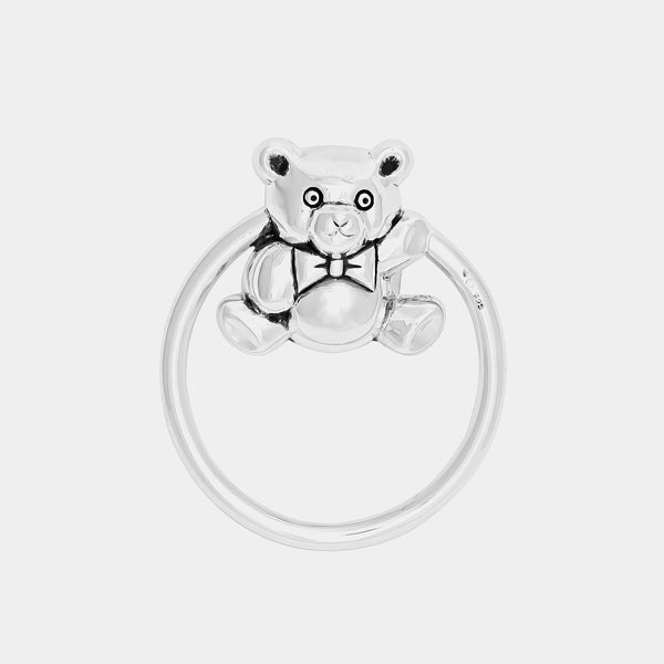 Silver Rattle Teddy Bear, silver 925/1000, 23 g-ANTORINI®