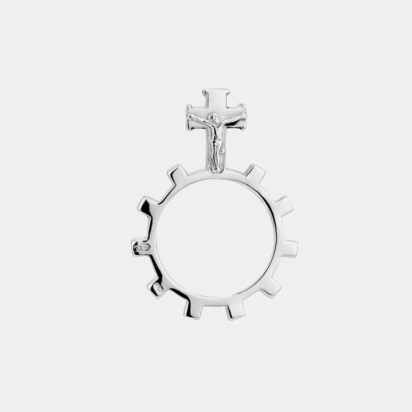 Silver Rosary Ring , Silver 925/1000, 3,5 g-ANTORINI®