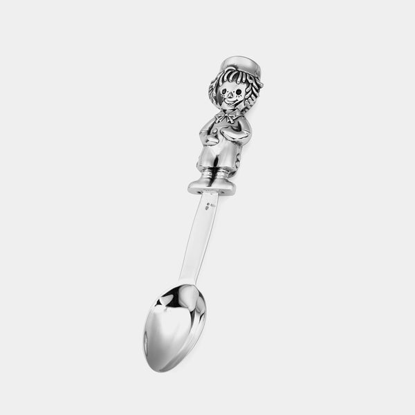 Silver-plated Spoon with Boy-ANTORINI®
