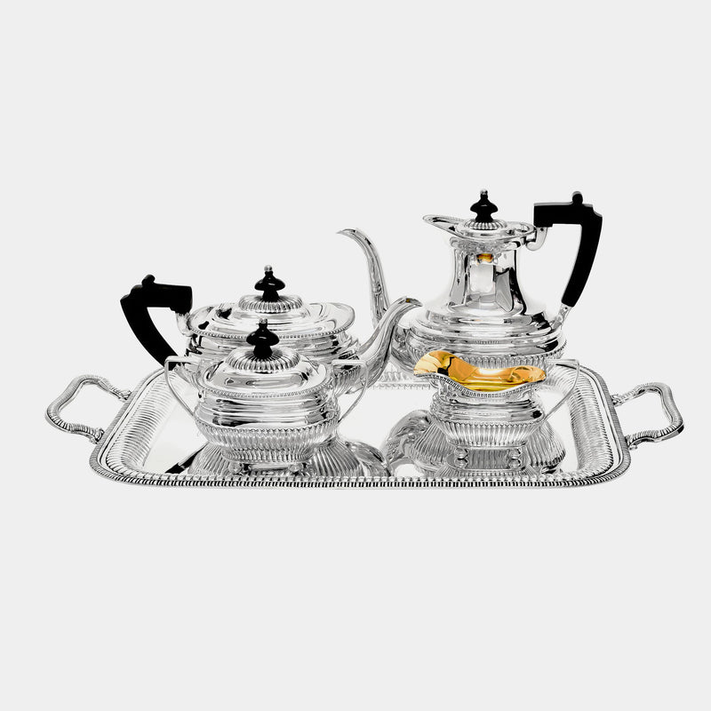 Tea and Coffee Set Gracioso, silver 925/1000, 5835 g-ANTORINI®