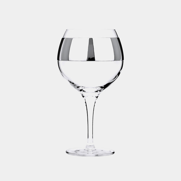 Set of Wine Glasses Decorated With Silver-plated Aplication-ANTORINI®