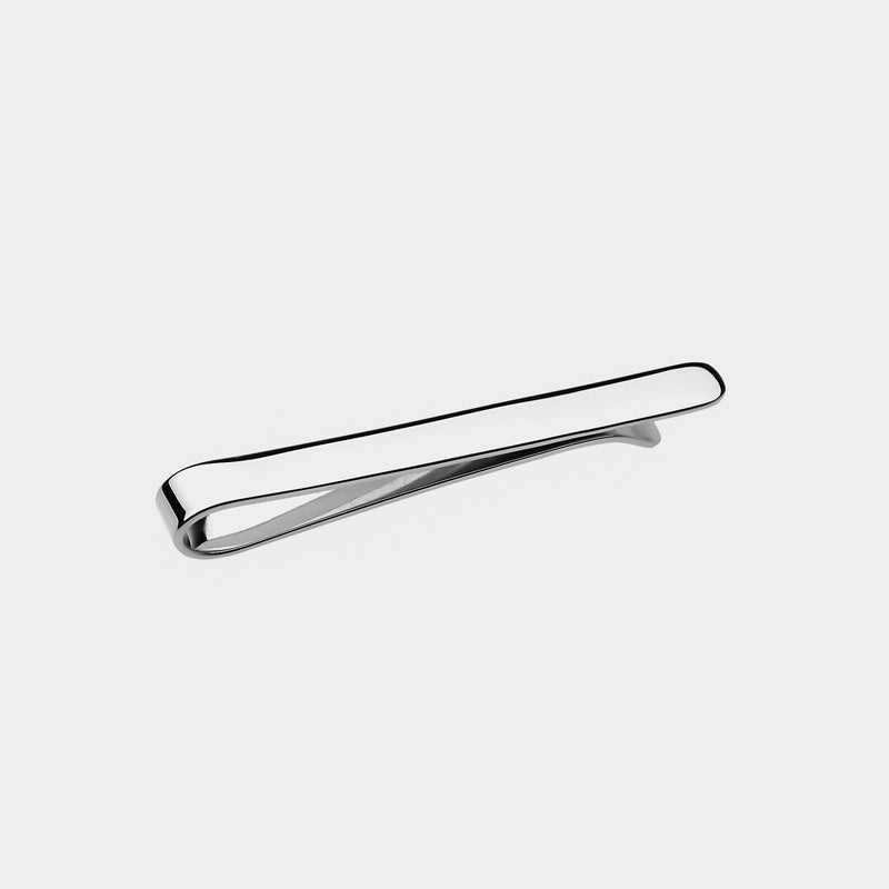 Sterling Silver Tie Clip, 925/1000, 7g-ANTORINI®