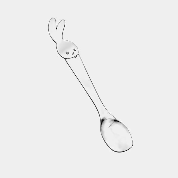 Baby Cutlery with a bunny, silver plated-ANTORINI®
