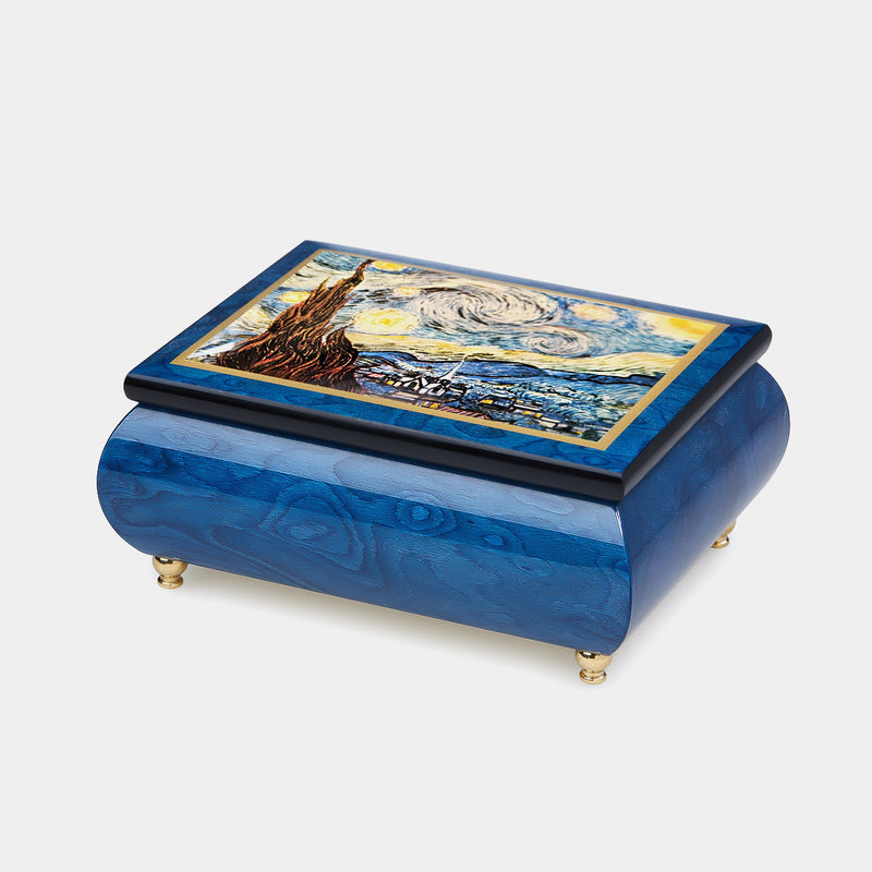 Music Jewellery Box with Motive of "The Starry Night"-ANTORINI®