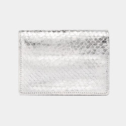 Credit & Business Card Holder in Silver-ANTORINI®