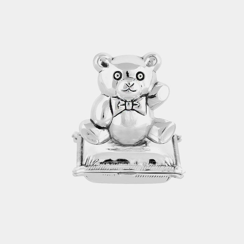 Teddy Bear Tooth / Hair Keepsake Box, Silver 925/1000, 32 g-ANTORINI®