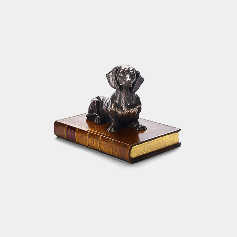 Paperweight with dachshund motif (Dog)-ANTORINI®