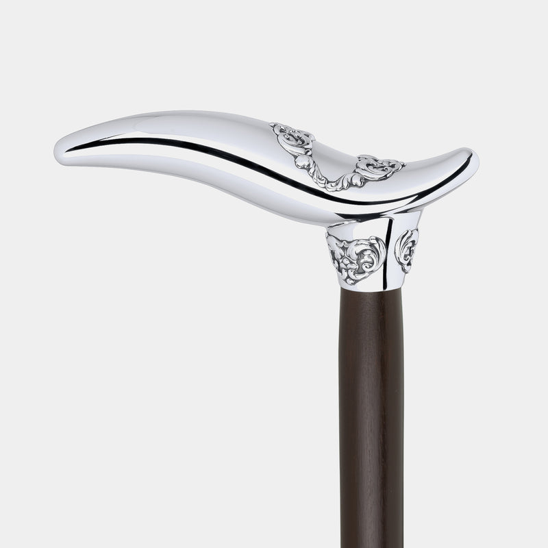 Walking Stick With Sterling Silver Handle, Silver 925/1000, 141 g-ANTORINI®